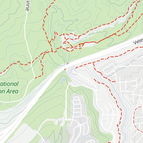 Map of Washington Black Ridge