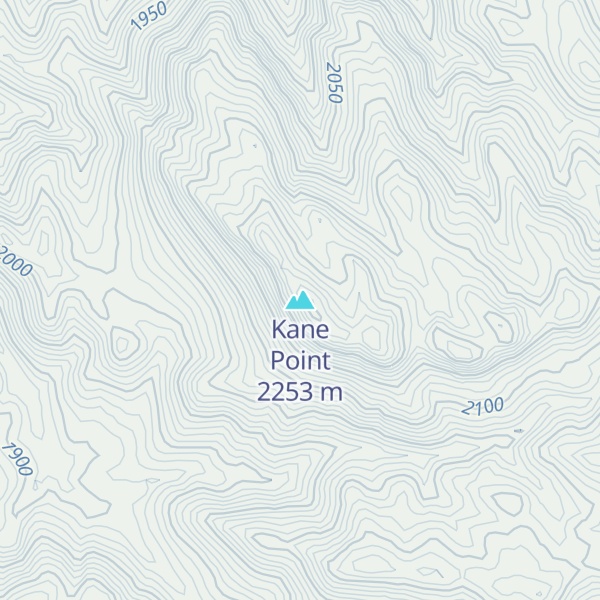 Map of Kane Point