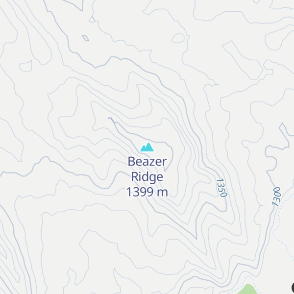 Map of Beazer Ridge