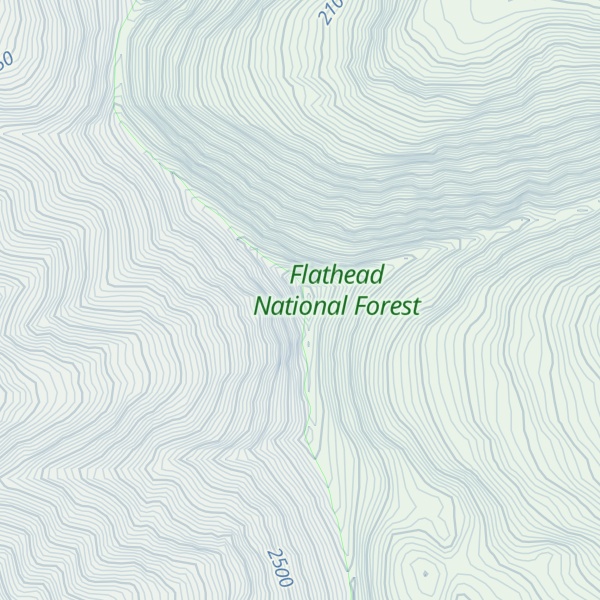 Map of Ptarmigan Benchmark