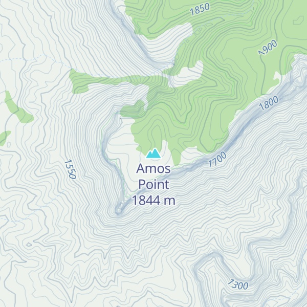 Map of Amos Point