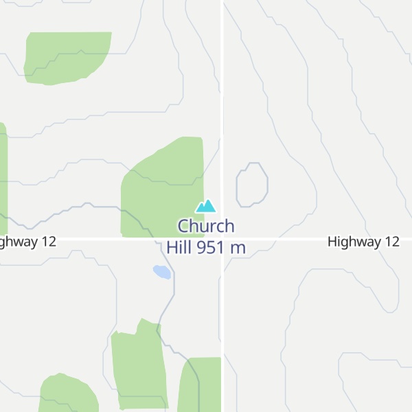 Map of Church Hill