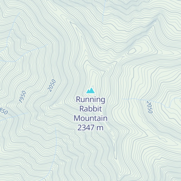 Map of Running Rabbit Mountain