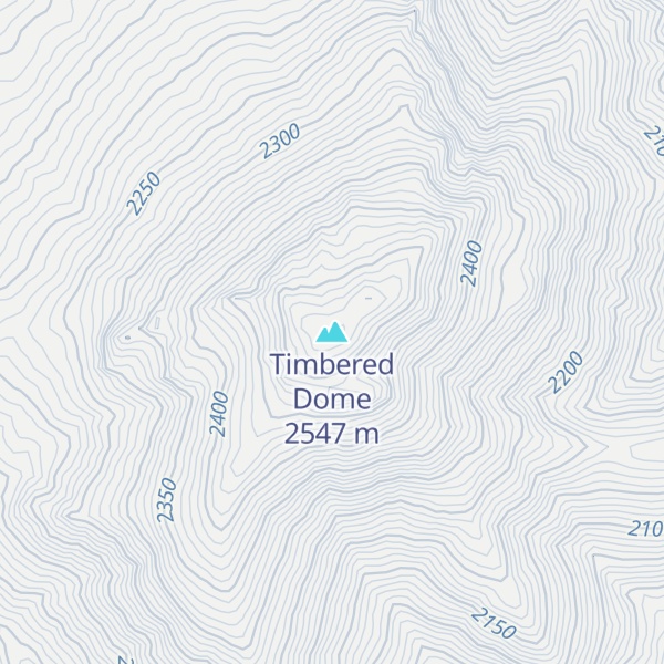 Map of Timbered Dome