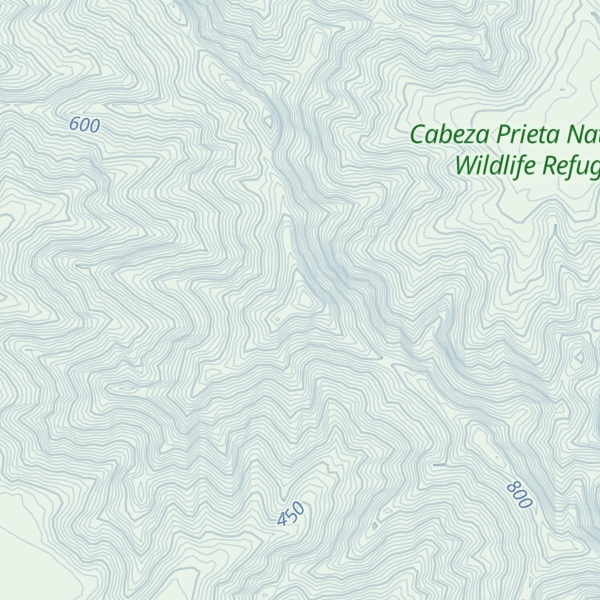 Map of Sierra Pinta