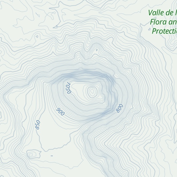 Map of Cerro San Luis