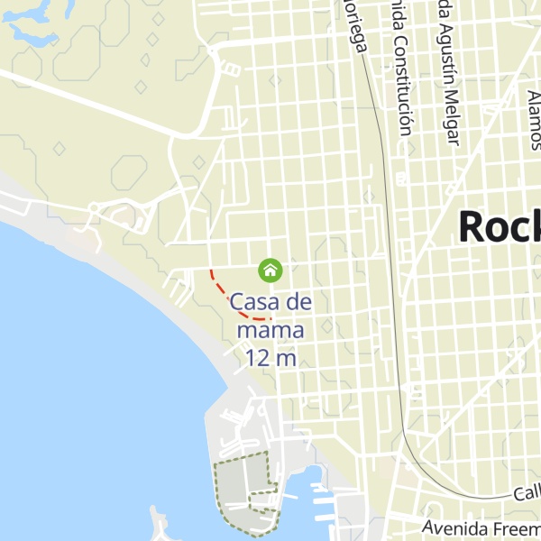 Map of Casa de mama
