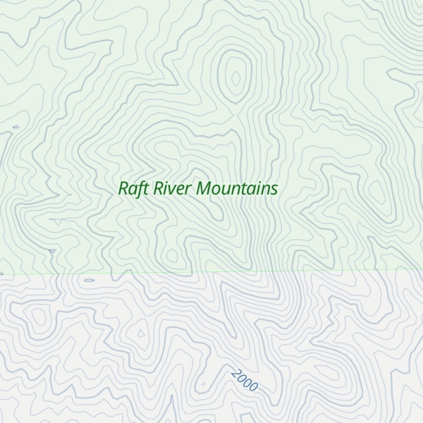 Map of Black Hills