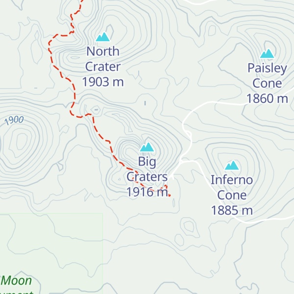 Map of Big Craters