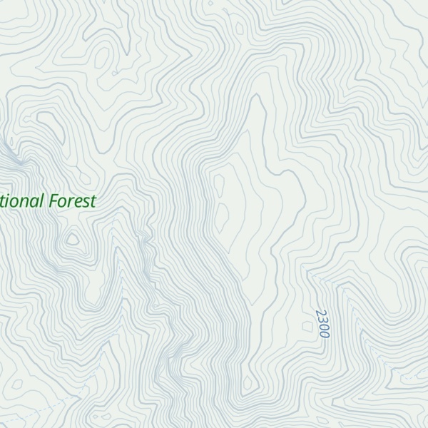 Map of Atchinson Mountain