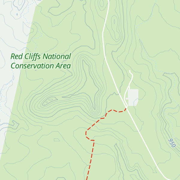 Map of Middleton Black Ridge