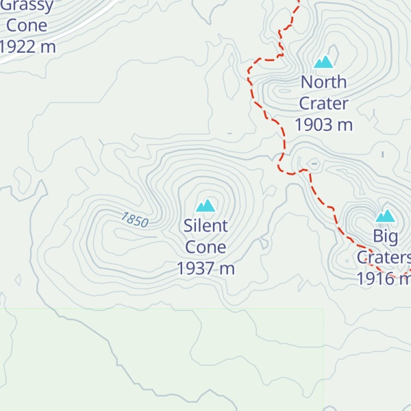 Map of Silent Cone