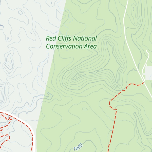 Map of T-Bone Hill