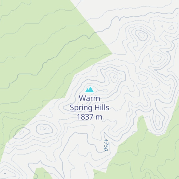 Map of Warm Spring Hills