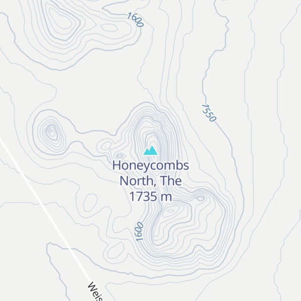 Map of Honeycombs North, The