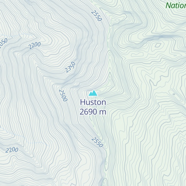 Map of Huston