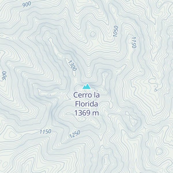 Map of Cerro la Florida