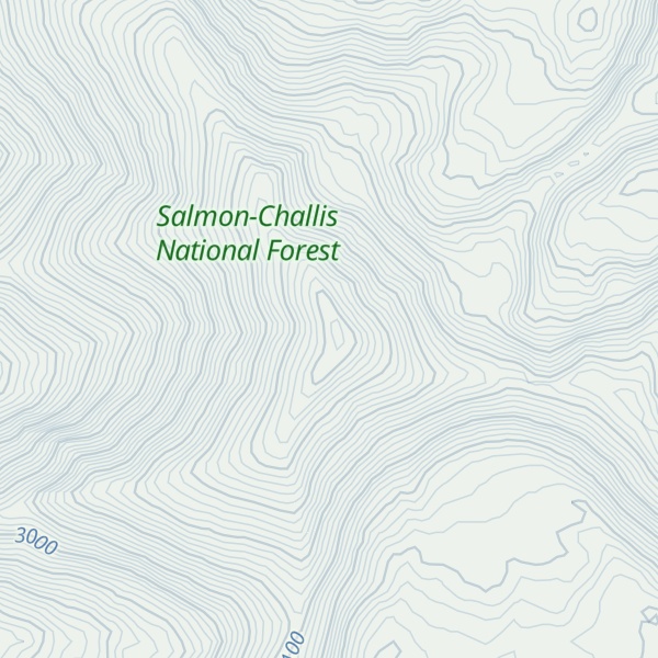 Map of Basin Peak