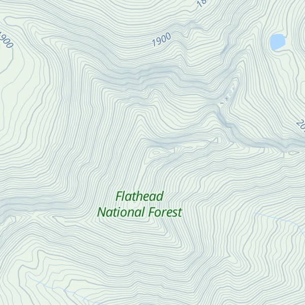 Map of Red Sky Mountain