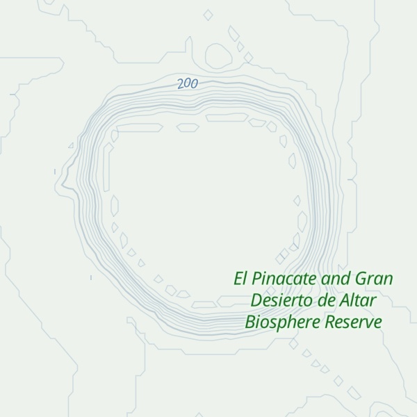 Map of Volcan El Verdugo