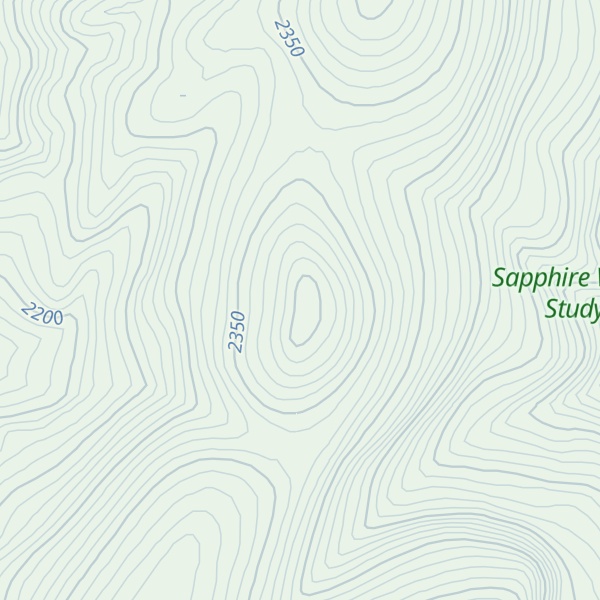 Map of Moose Mountain
