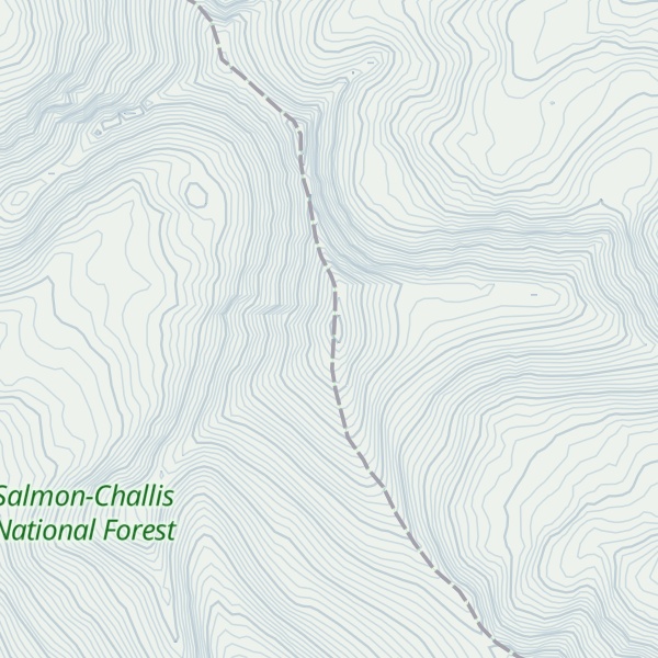 Map of Center Mountain