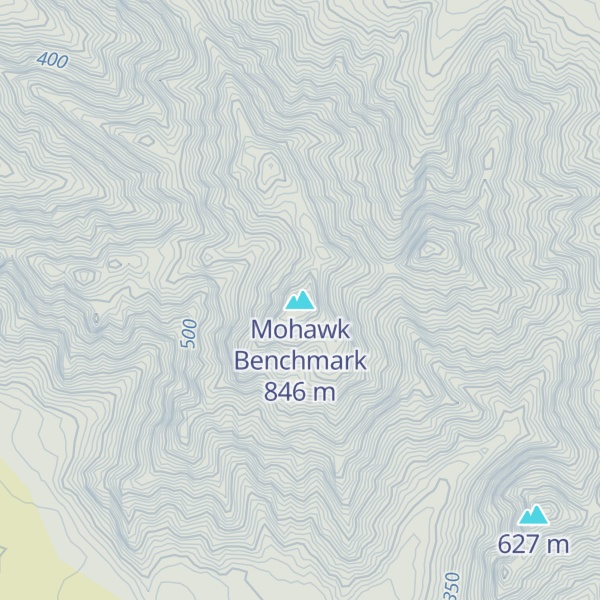 Map of Mohawk Benchmark