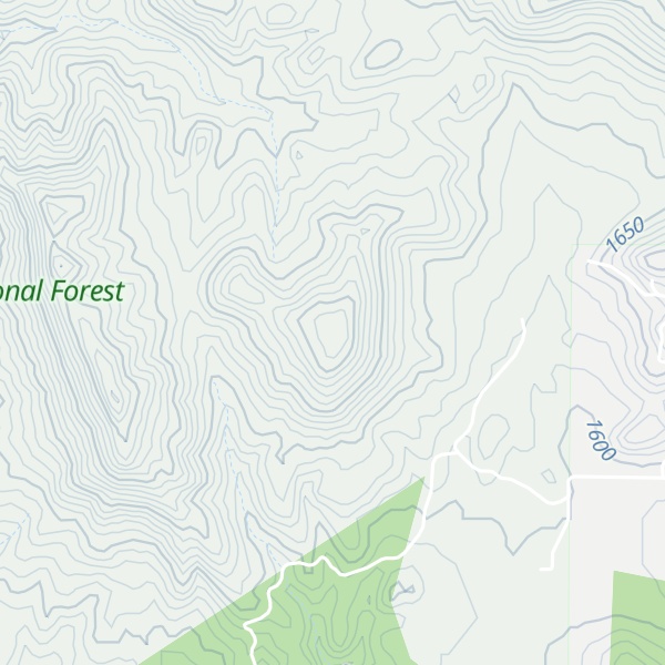 Map of Red Butte