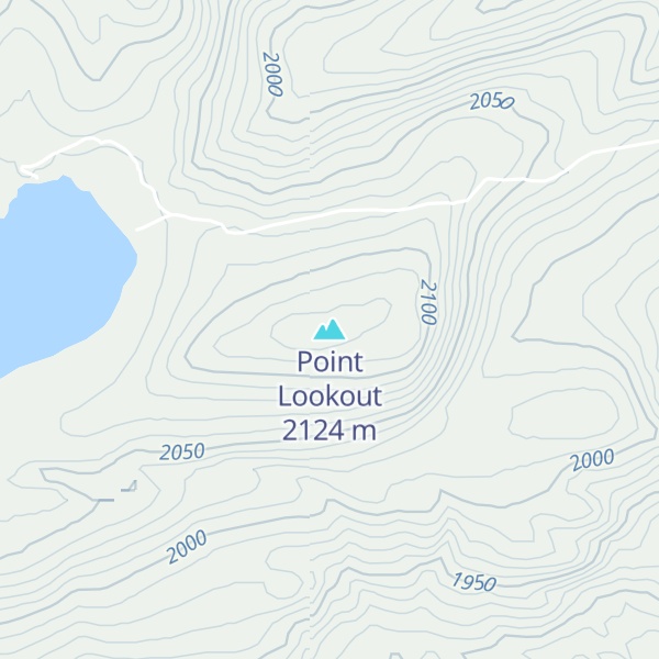 Map of Point Lookout