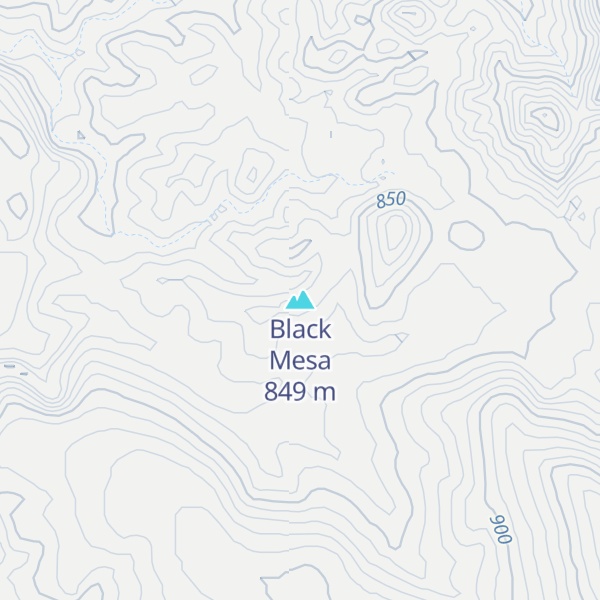 Map of Black Mesa