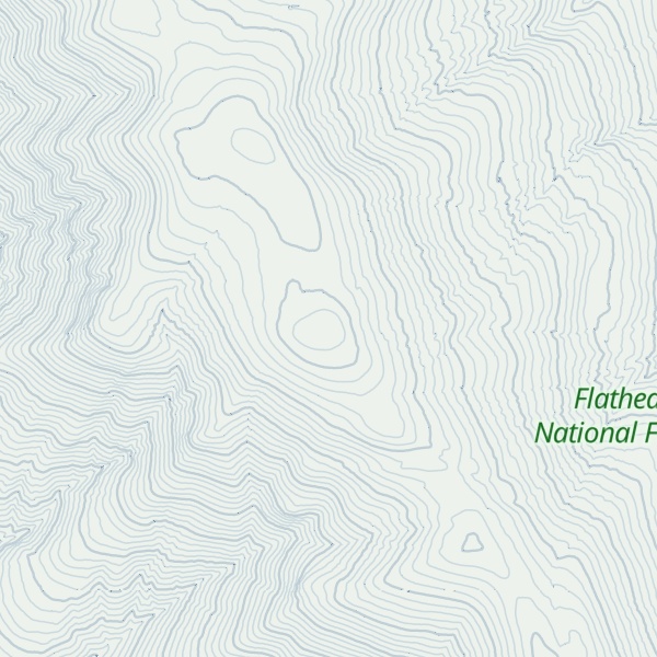 Map of Kah Mountain