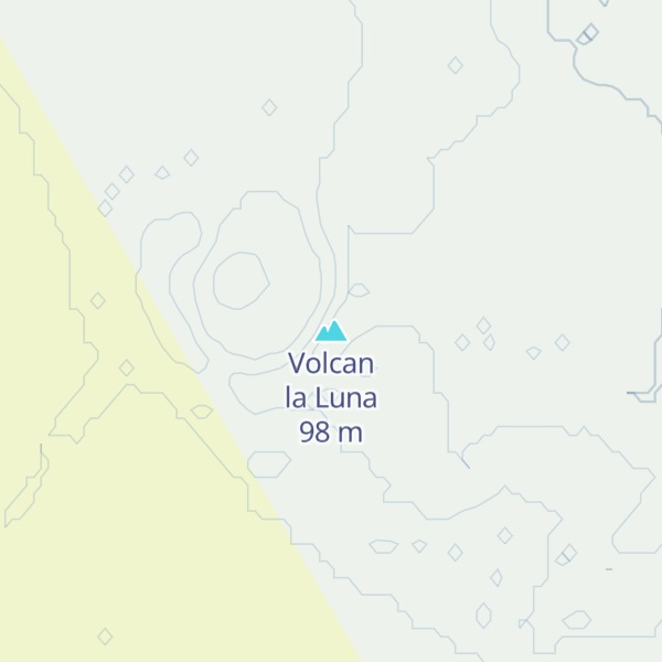Map of Volcan la Luna