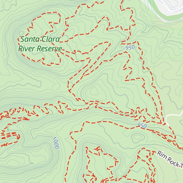 Map of South Hills