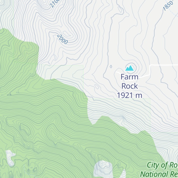 Map of Train Rock
