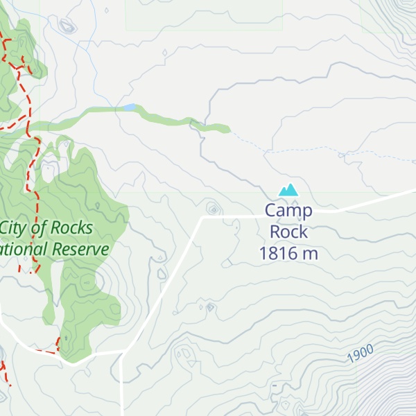 Map of Treasure Rock