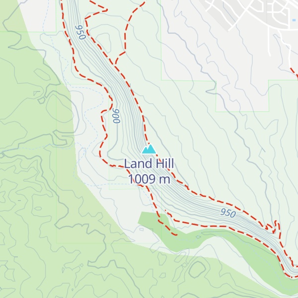 Map of Land Hill