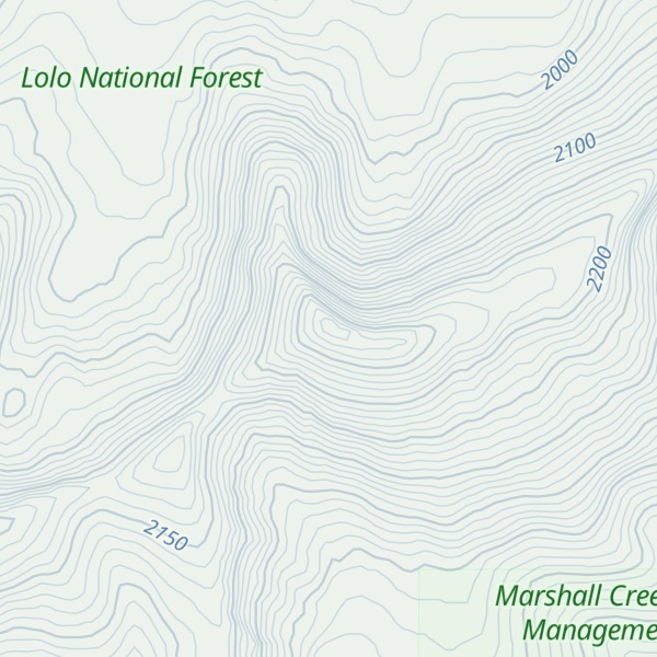 Map of Marshall Benchmark