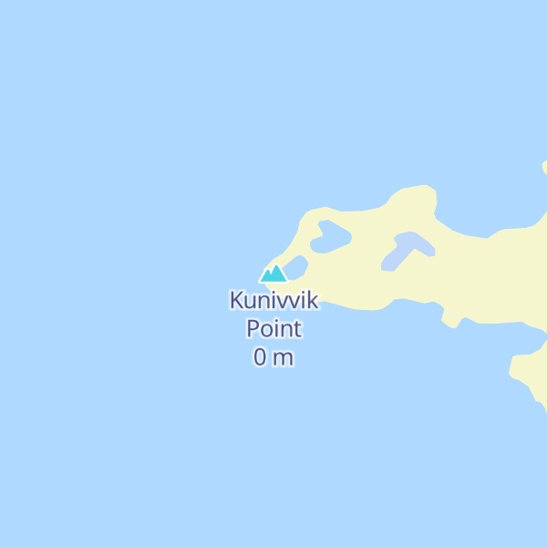 Map of Kunivvik Point