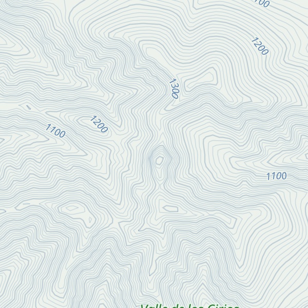 Map of Cerro Colorado de la Laguna