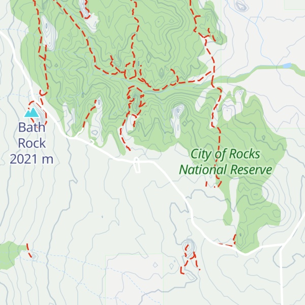 Map of Elephant Rock