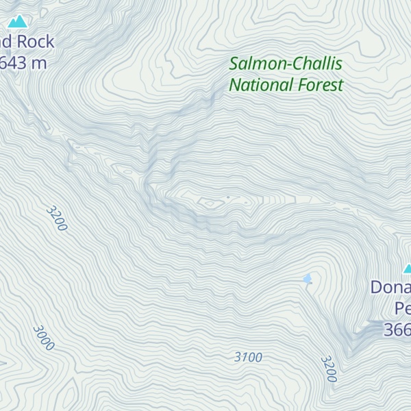 Map of Mount Church