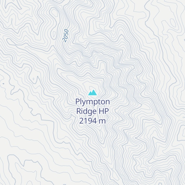 Map of Plympton Ridge HP