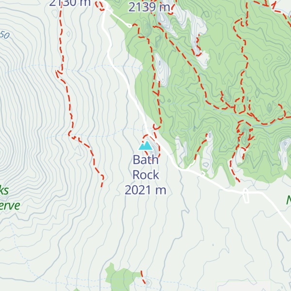 Map of Bath Rock