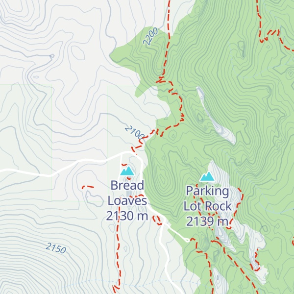Map of Bread Loaf