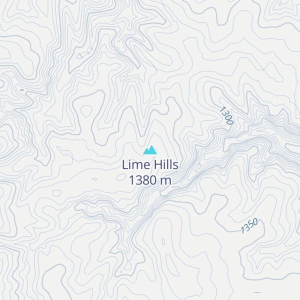 Map of Lime Hills