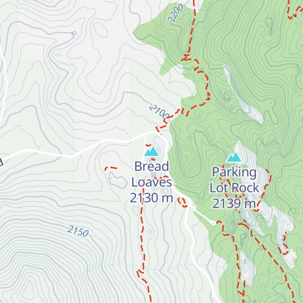 Map of Bread Loaves