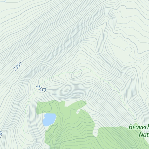 Map of Bare Hill