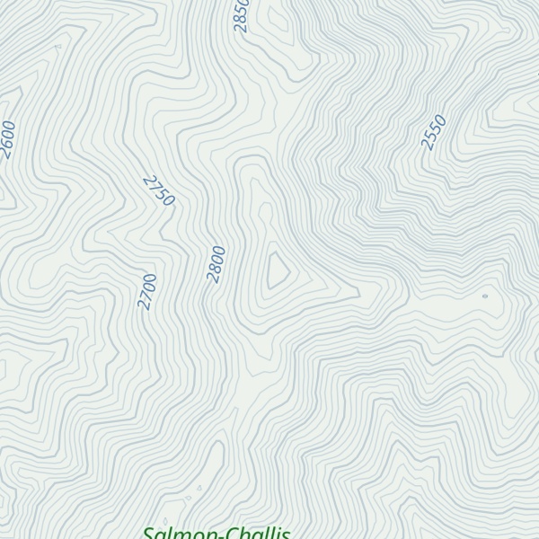Map of Lupine Mountain