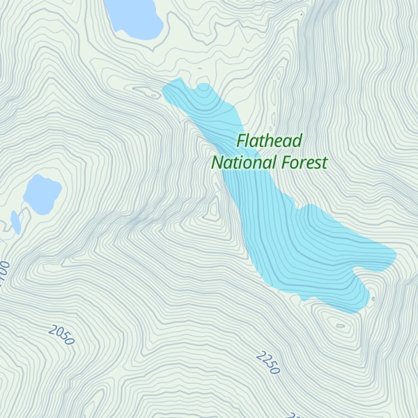 Map of Mount Grant