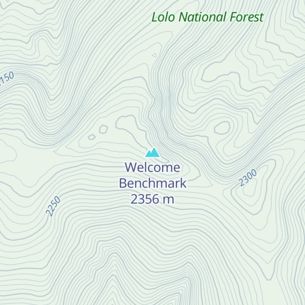Map of Welcome Benchmark
